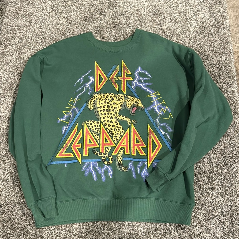 Def Leopard Sweatshirt